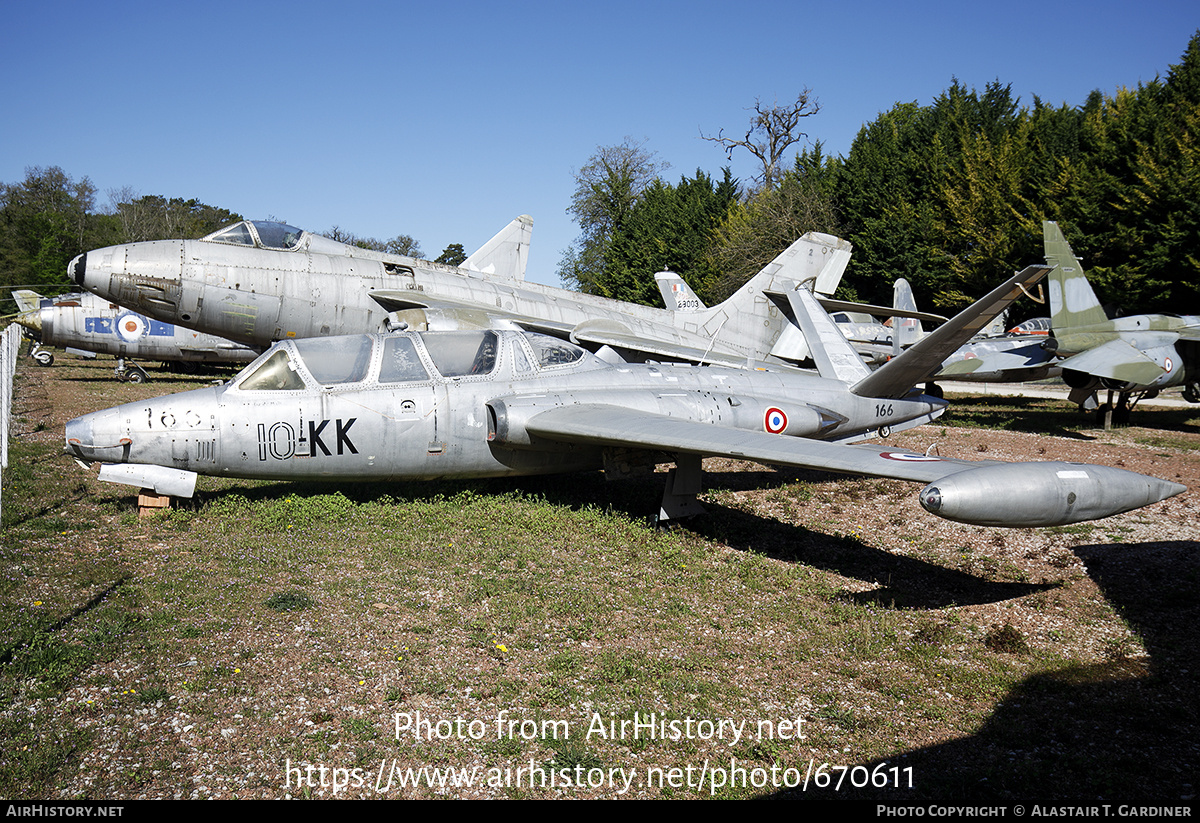 Aircraft Photo of 166 | Fouga CM-170R Magister | France - Air Force | AirHistory.net #670611