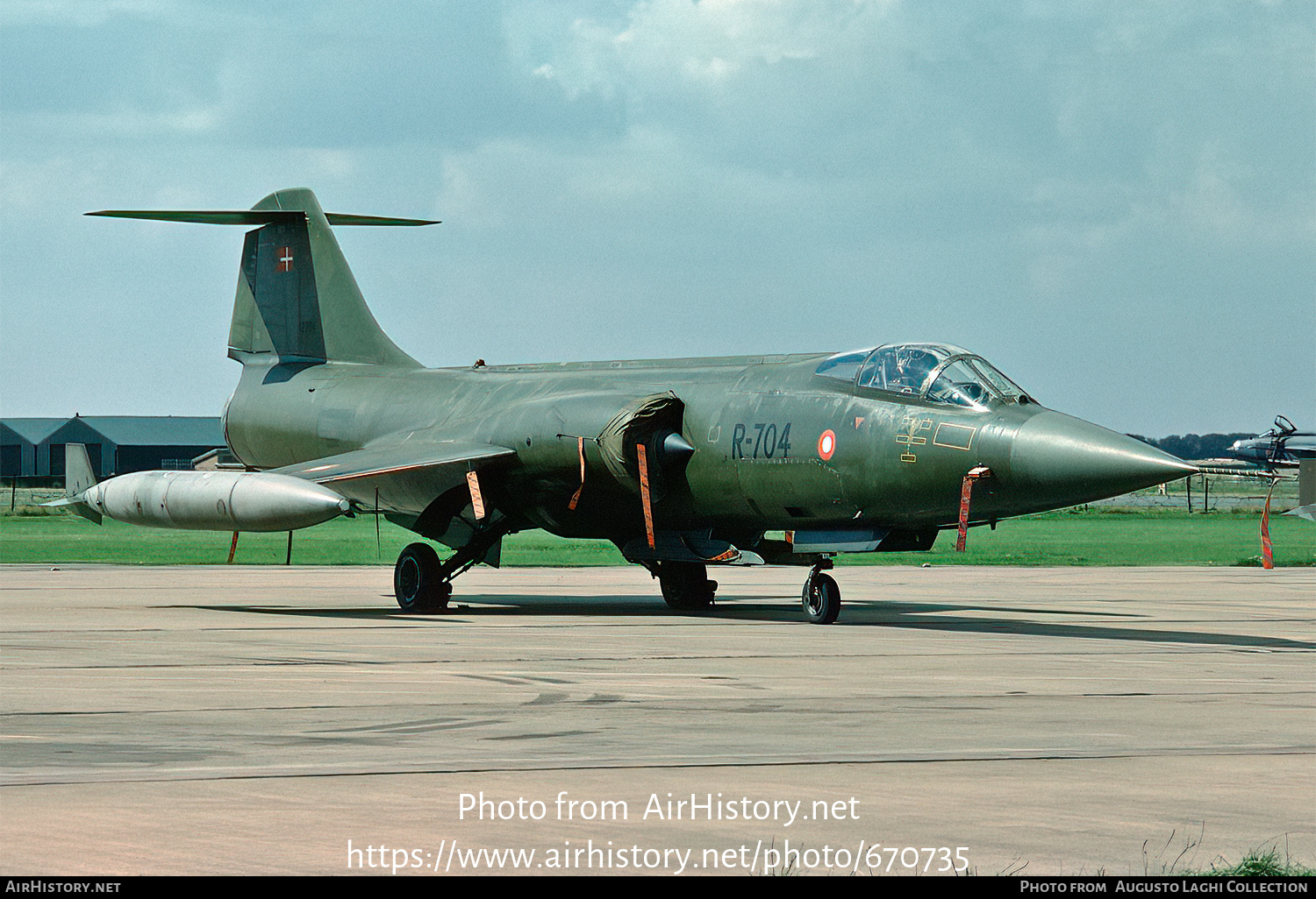 Aircraft Photo of R-704 | Canadair CF-104 Starfighter | Denmark - Air Force | AirHistory.net #670735