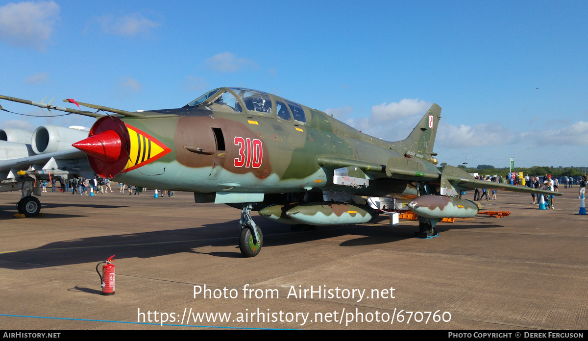 Aircraft Photo of 310 | Sukhoi Su-22UM3K | Poland - Air Force | AirHistory.net #670760