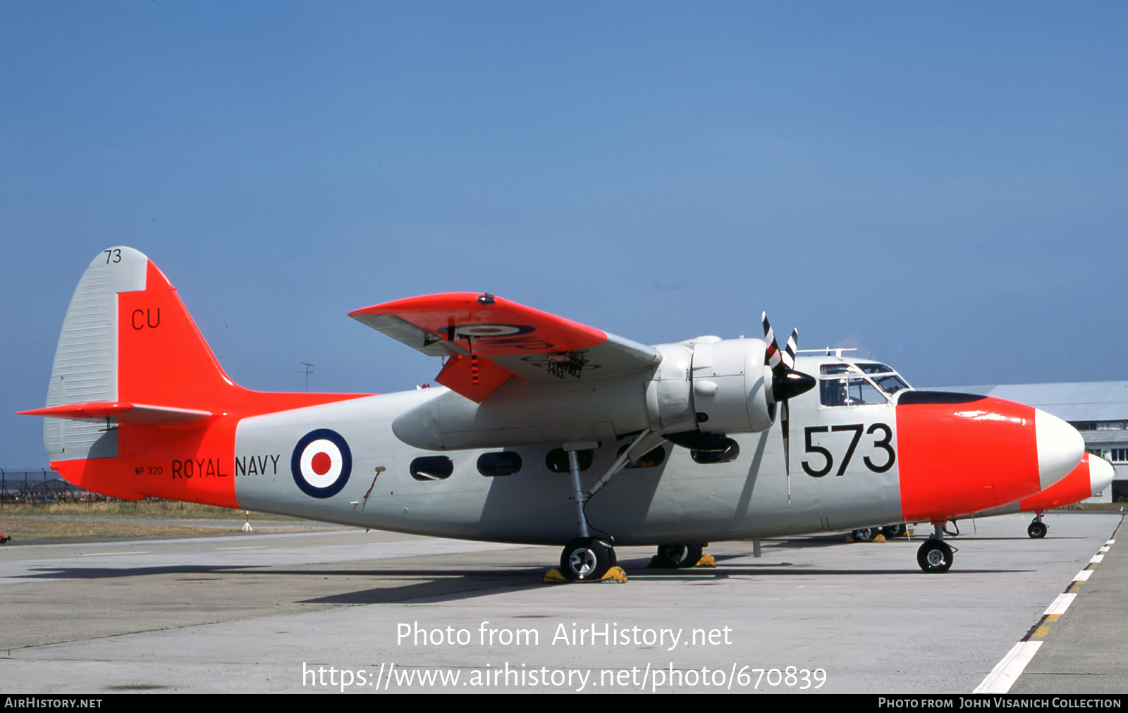 Aircraft Photo of WP320 | Percival P.57 Sea Prince T.1 | UK - Navy | AirHistory.net #670839