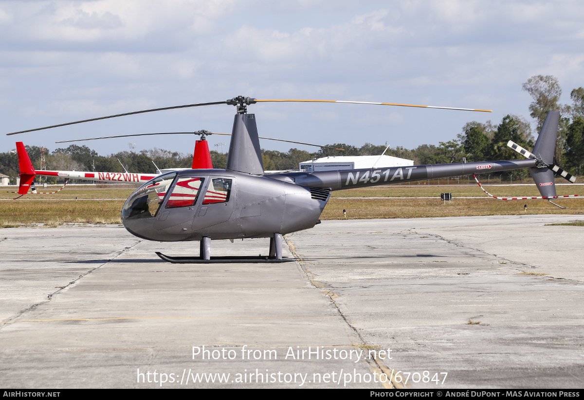 Aircraft Photo of N451AT | Robinson R-44 Raven II | AirHistory.net #670847