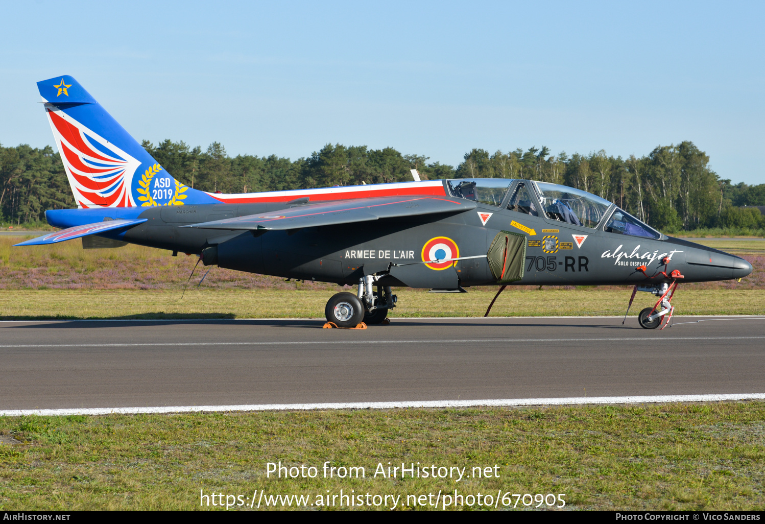 Aircraft Photo of E114 | Dassault-Dornier Alpha Jet E | France - Air Force | Alphajet Solo Display (ASD 2019) | AirHistory.net #670905