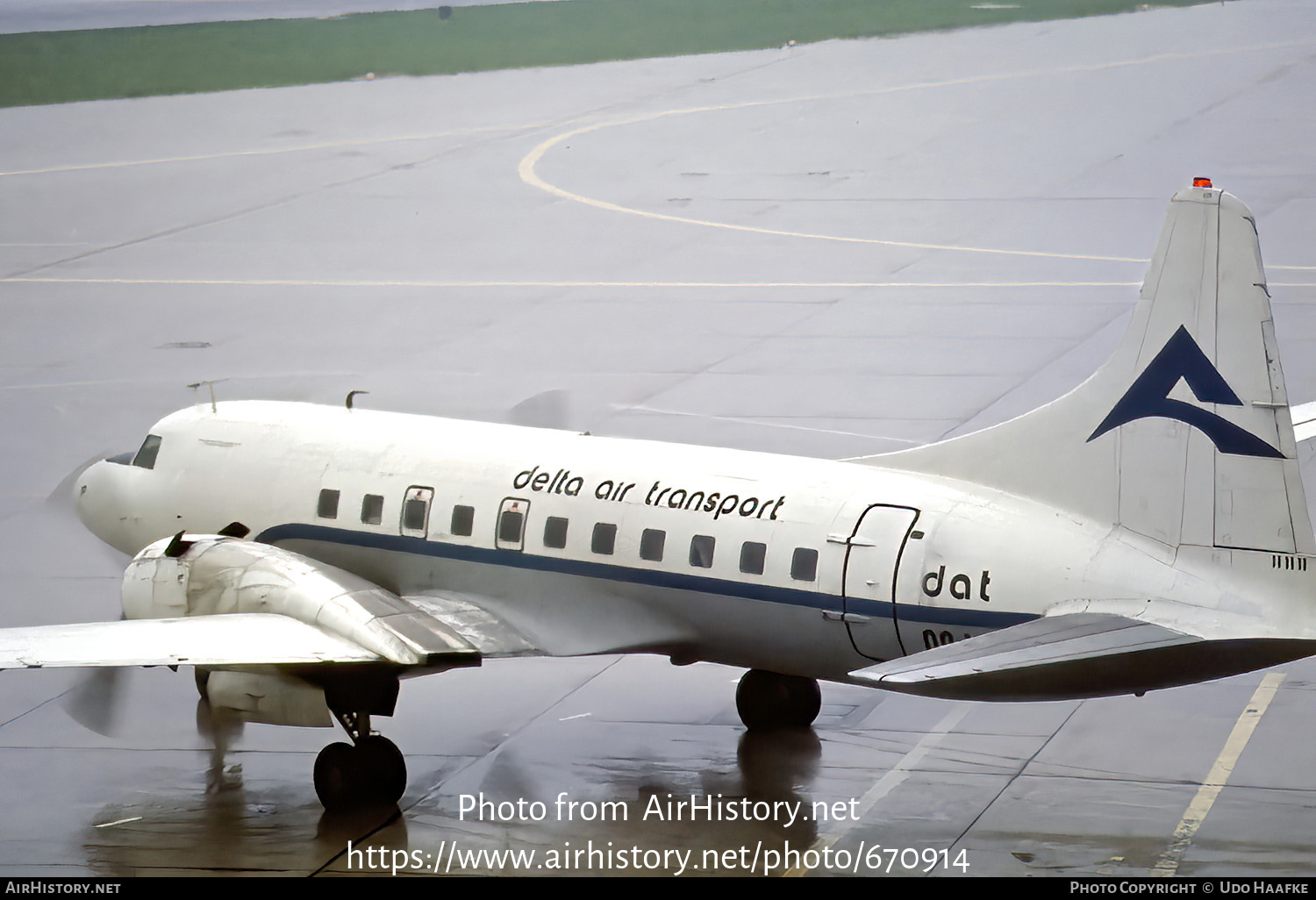 Aircraft Photo of OO-VGP | Convair 440-62 Metropolitan | Delta Air Transport - DAT | AirHistory.net #670914