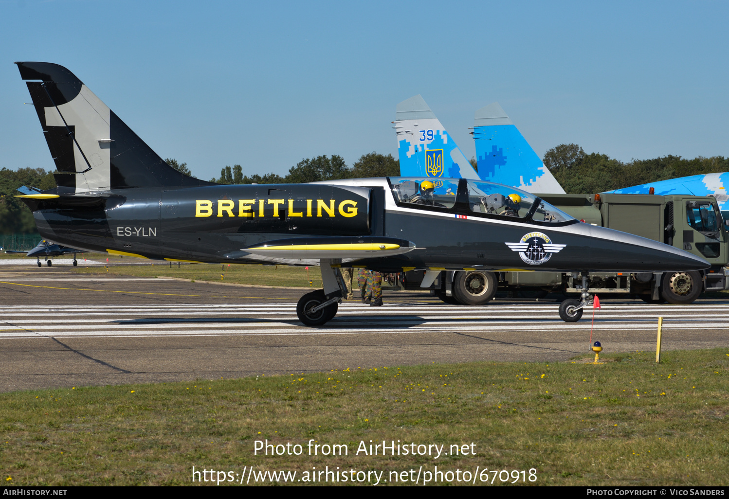 Aircraft Photo of ES-YLN | Aero L-39C Albatros | Breitling | AirHistory.net #670918