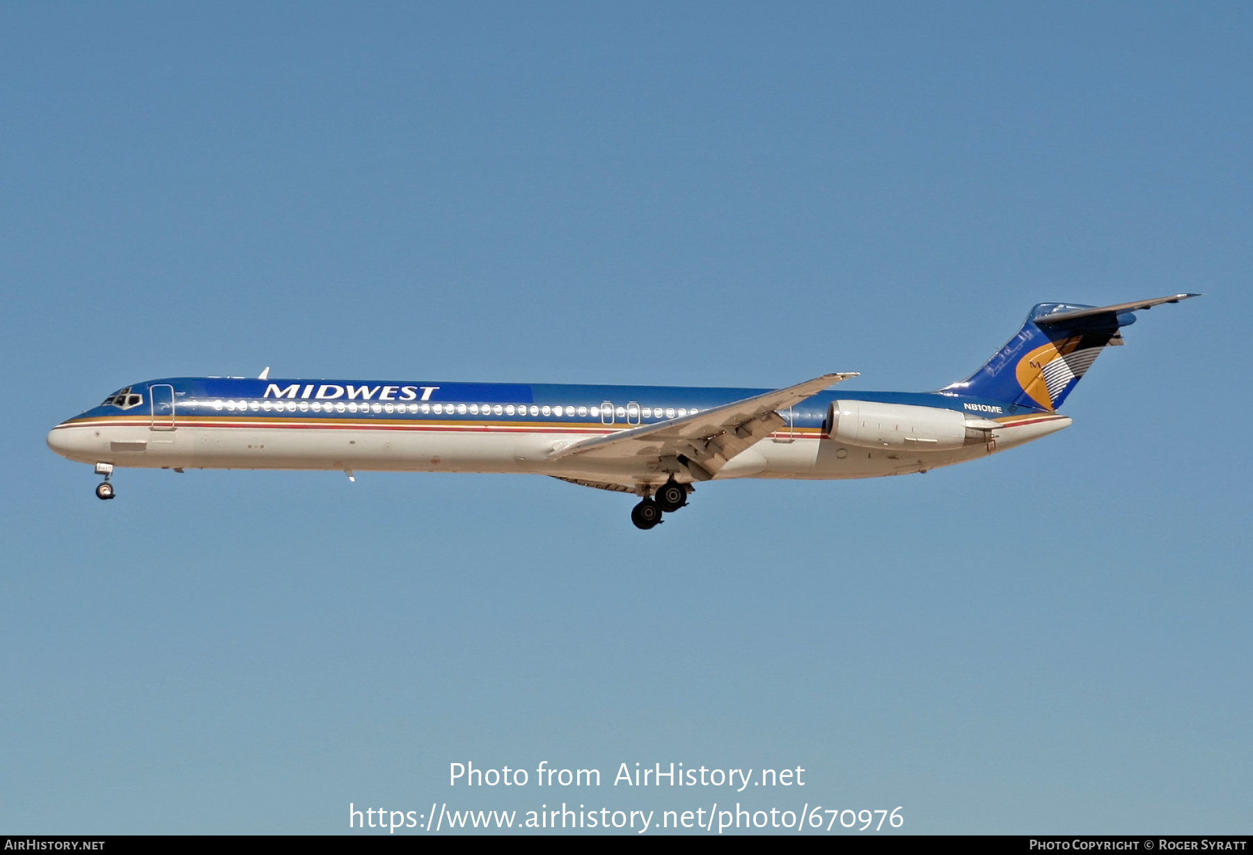 Aircraft Photo of N810ME | McDonnell Douglas MD-82 (DC-9-82) | Midwest Airlines | AirHistory.net #670976