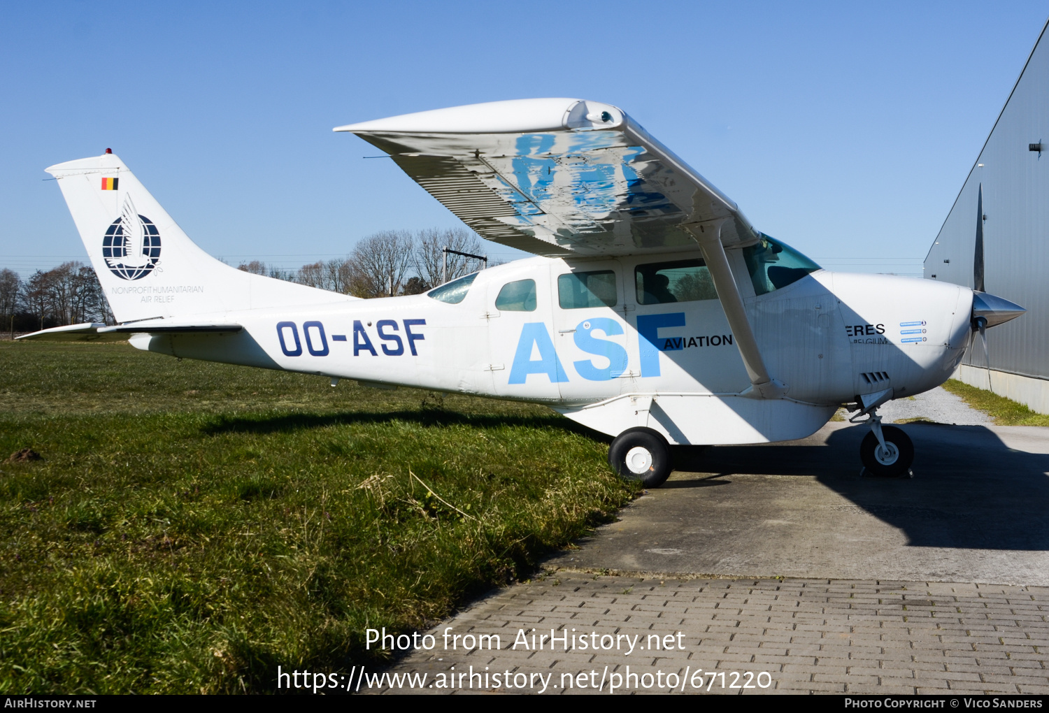 Aircraft Photo of OO-ASF | Cessna U206G Stationair 6 | ASF - Aviation Sans Frontières | AirHistory.net #671220