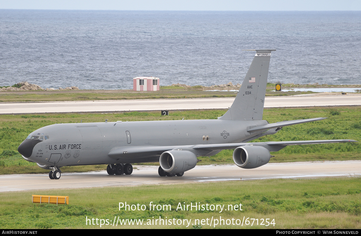 Aircraft Photo of 61-0314 / 10314 | Boeing KC-135R Stratotanker | USA - Air Force | AirHistory.net #671254