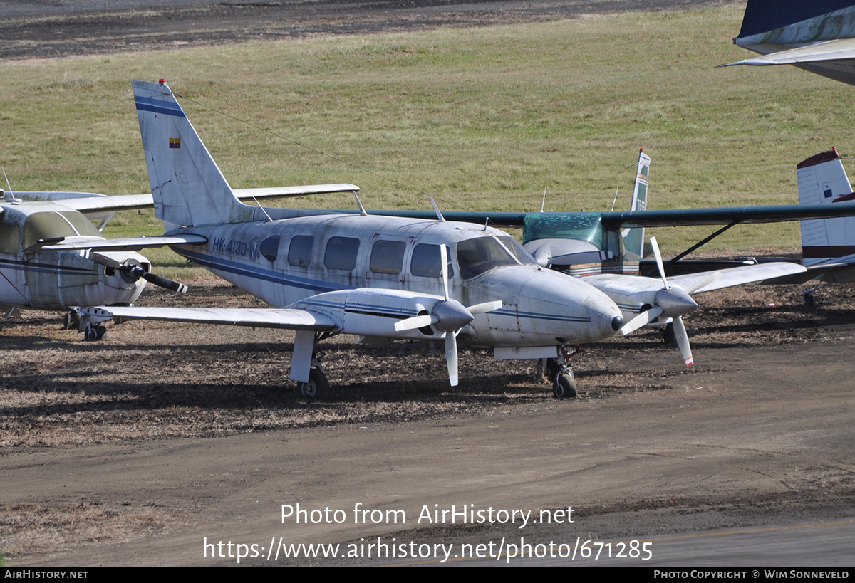 Aircraft Photo of HK-4130-W | Piper PA-31-310 Navajo | AirHistory.net #671285