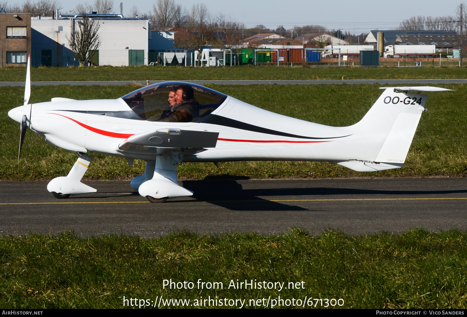 Aircraft Photo of OO-G24 | DynAero MCR-01 Club | AirHistory.net #671300