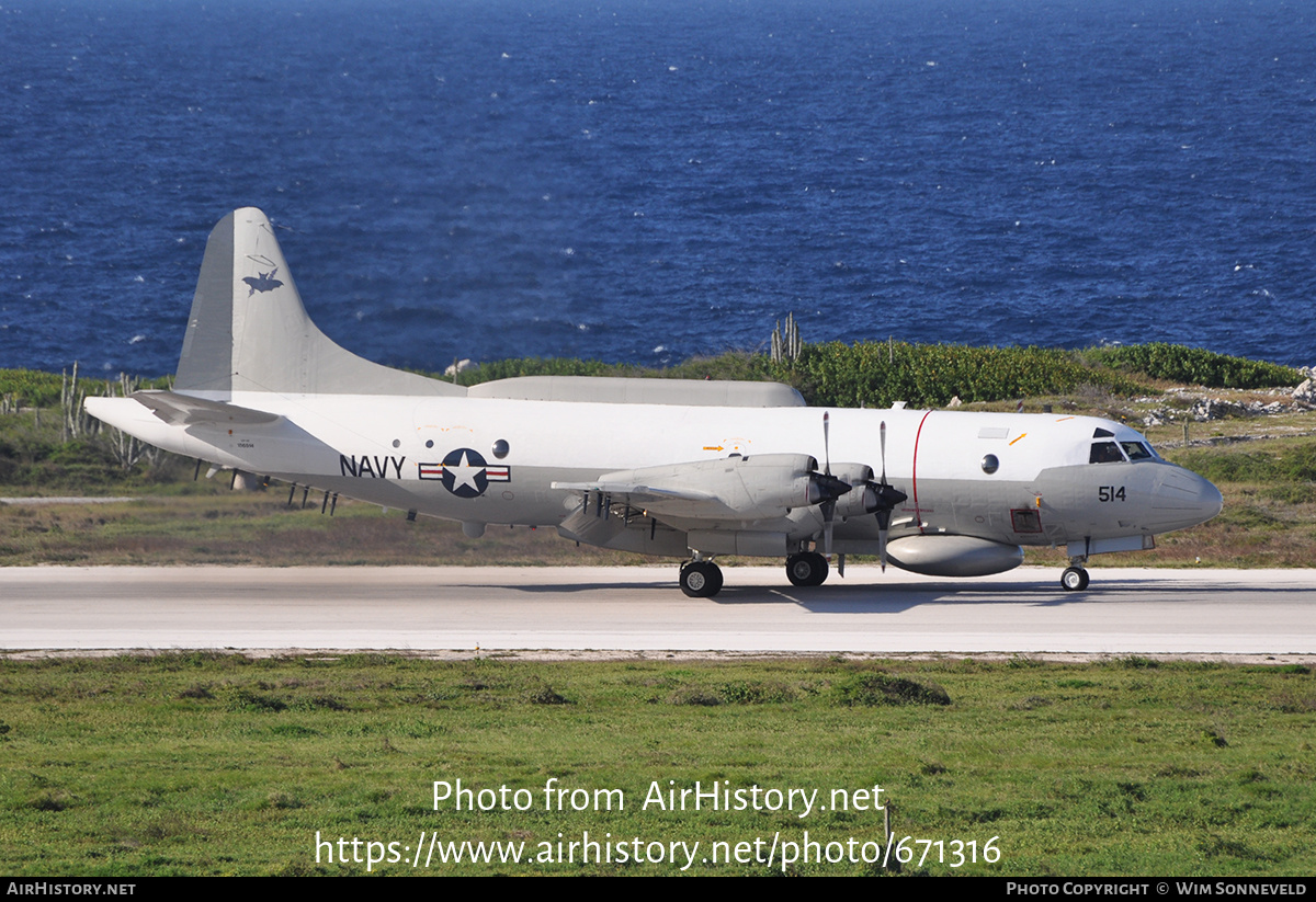 Aircraft Photo of 156514 | Lockheed EP-3E Orion (ARIES II) | USA - Navy ...