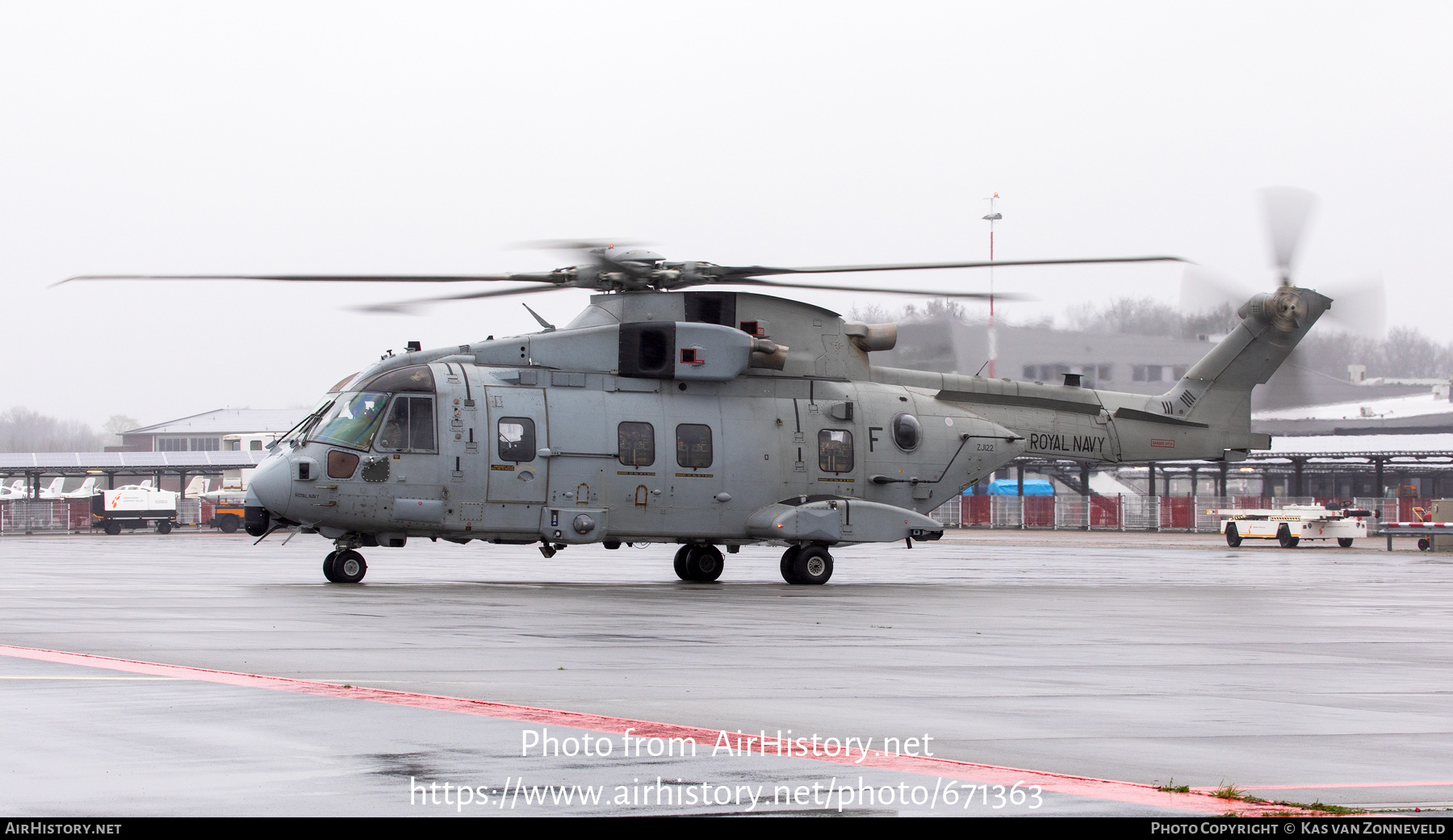 Aircraft Photo of ZJ122 | EHI EH101-411 Merlin HC3 | UK - Navy | AirHistory.net #671363