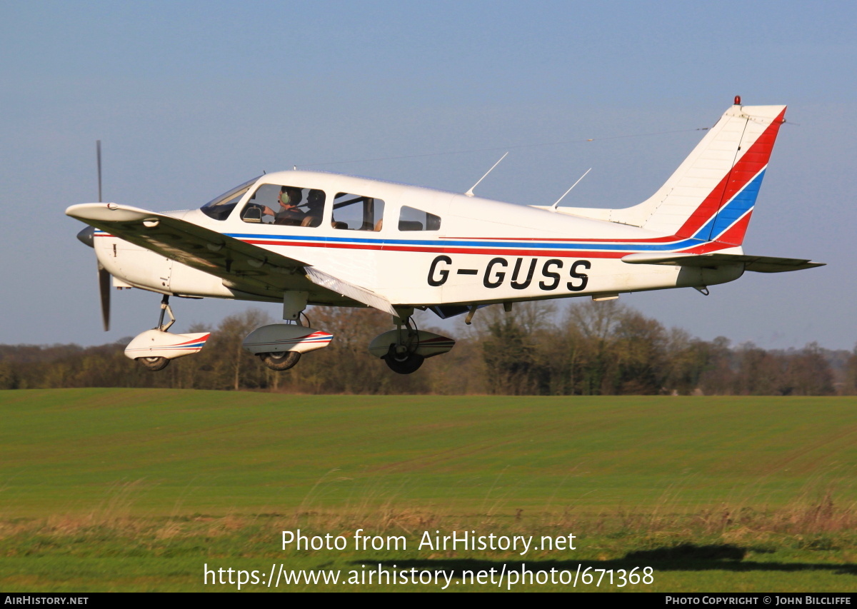 Aircraft Photo of G-GUSS | Piper PA-28-151(160) Cherokee Warrior | AirHistory.net #671368