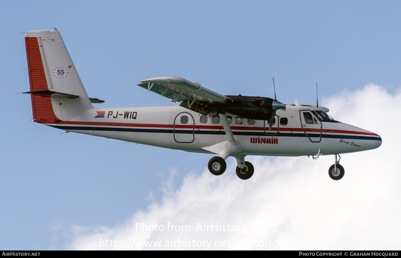 Aircraft Photo of PJ-WIQ | De Havilland Canada DHC-6-300 Twin Otter | Winair - Windward Islands Airways | AirHistory.net #671380