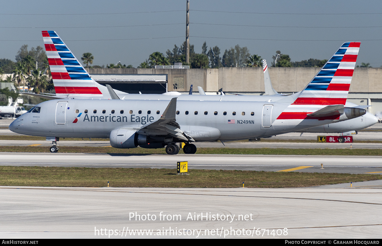 Aircraft Photo of N249NN | Embraer 175LR (ERJ-170-200LR) | American Eagle | AirHistory.net #671408