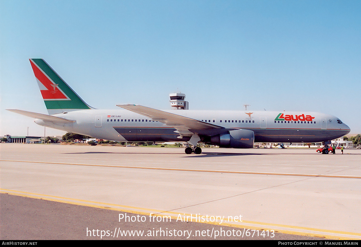 Aircraft Photo of OE-LAU | Boeing 767-3Z9/ER | Lauda Air Italy | AirHistory.net #671413