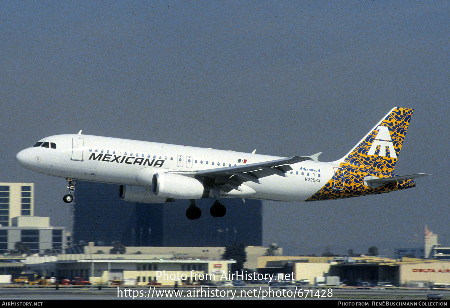 Aircraft Photo of N225RX | Airbus A320-231 | Mexicana | AirHistory.net #671428