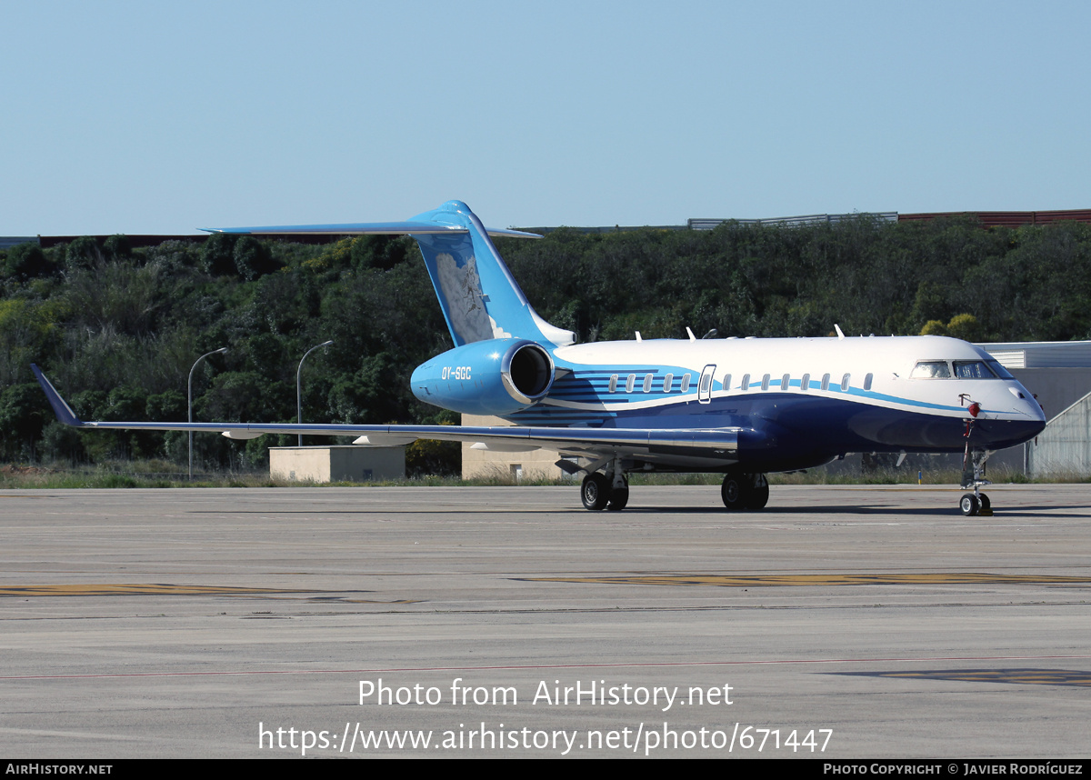 Aircraft Photo of OY-SGC | Bombardier Global 5000 (BD-700-1A11) | ExecuJet Europe | AirHistory.net #671447