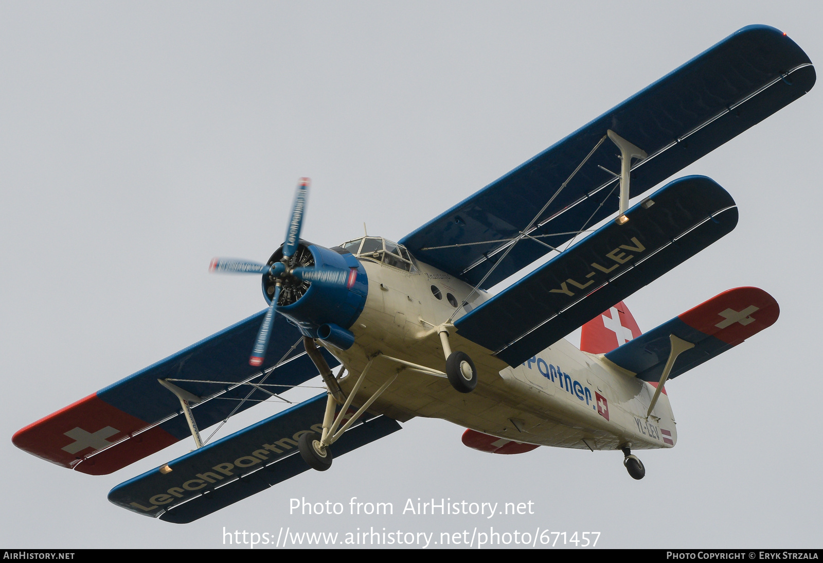 Aircraft Photo of YL-LEV | Antonov An-2P | AirHistory.net #671457