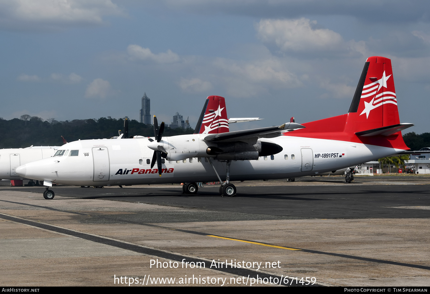 Aircraft Photo of HP-1891PST | Fokker 50 | Air Panamá | AirHistory.net #671459