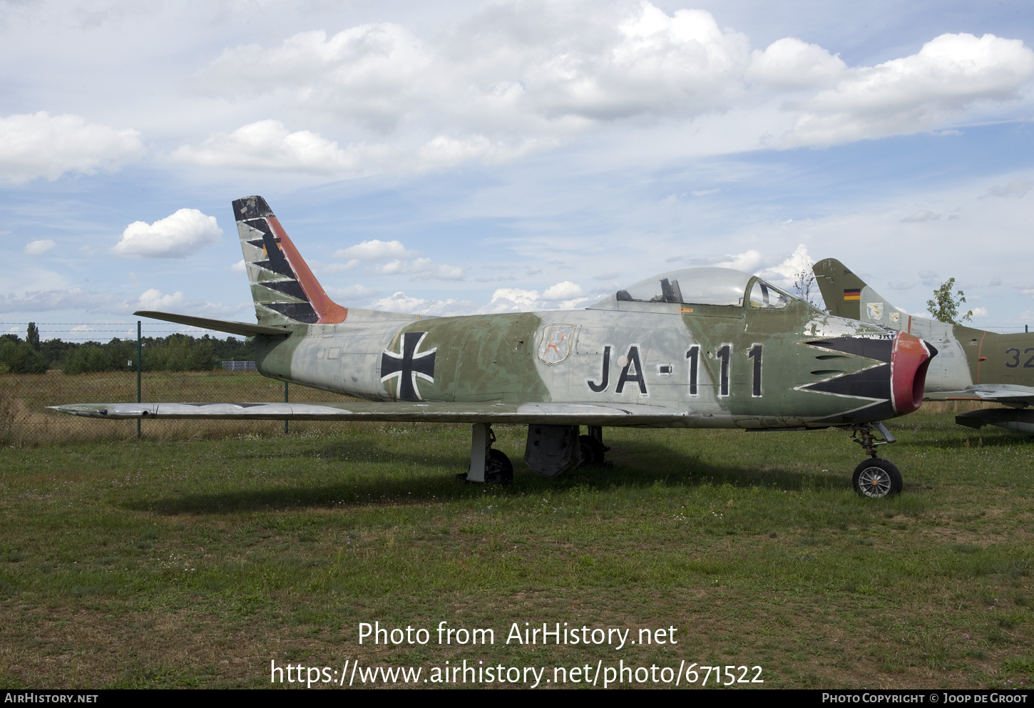 Aircraft Photo of 1625 | Canadair CL-13B Sabre 6 | Germany - Air Force | AirHistory.net #671522