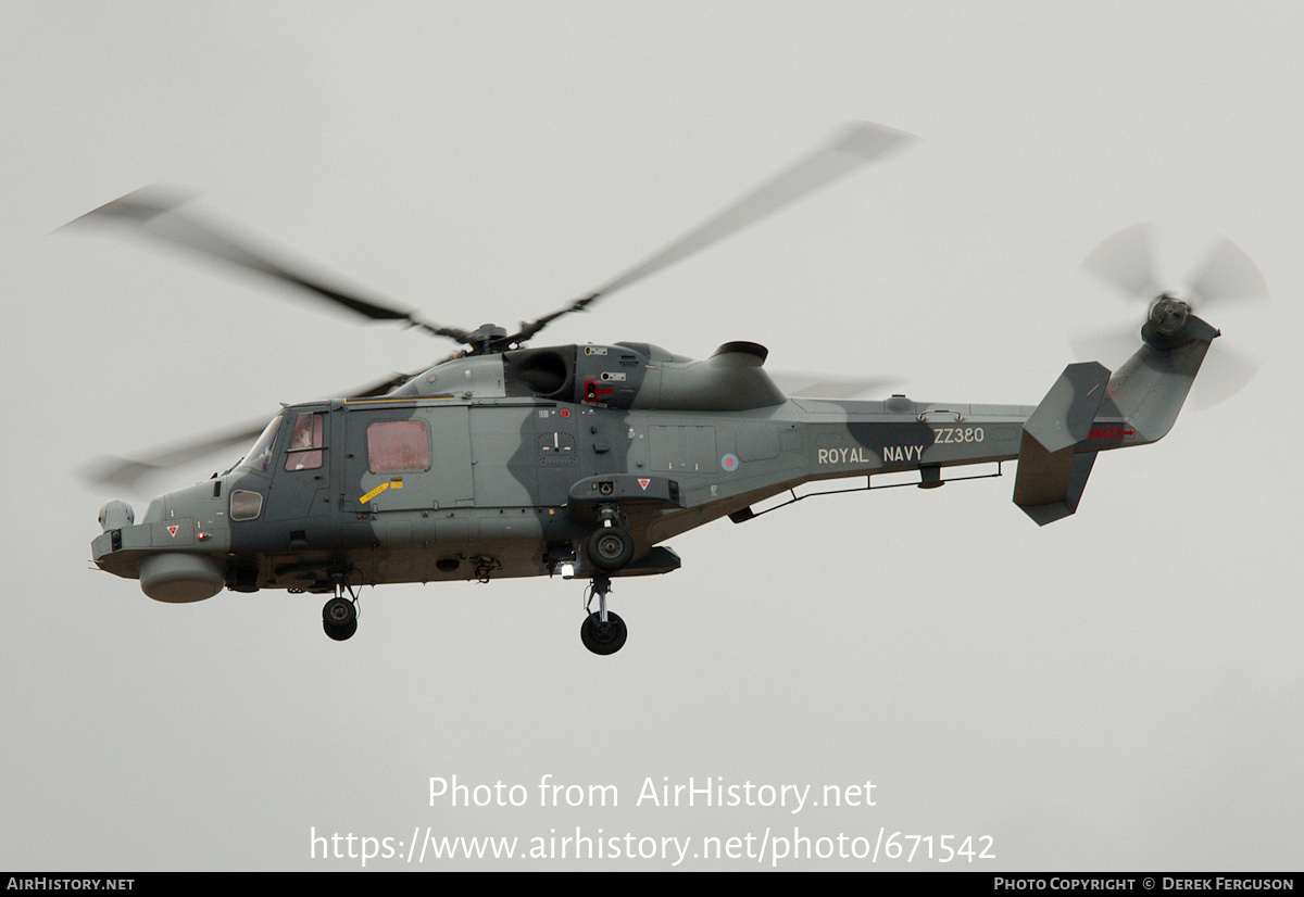 Aircraft Photo of ZZ380 | AgustaWestland AW-159 Wildcat HMA2 | UK - Navy | AirHistory.net #671542