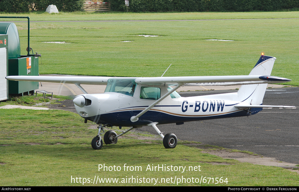 Aircraft Photo of G-BONW | Cessna 152 | Lincoln Aero Club | AirHistory.net #671564