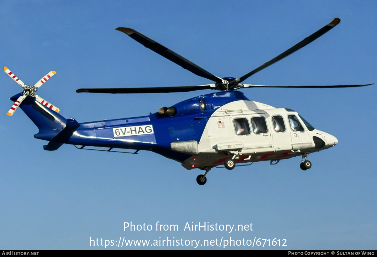 Aircraft Photo of 6V-HAG | AgustaWestland AW-139 | Heliconia Offshore Helicopters | AirHistory.net #671612