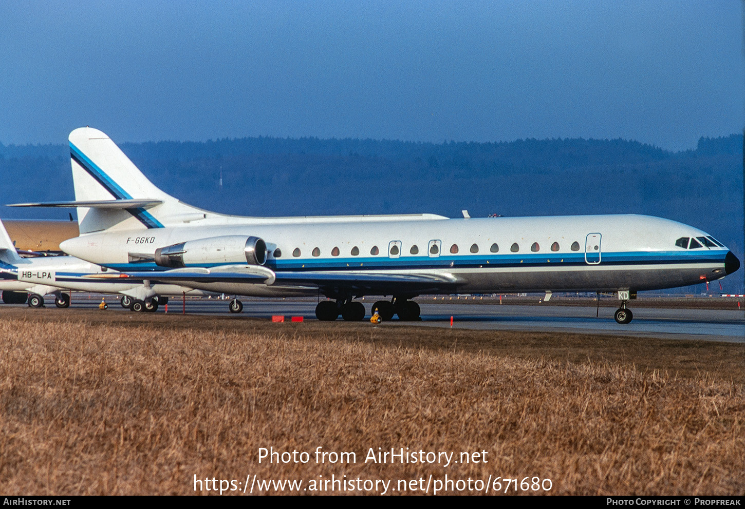 Aircraft Photo of F-GGKD | Sud SE-210 Caravelle 10B1R | Air Service Nantes | AirHistory.net #671680