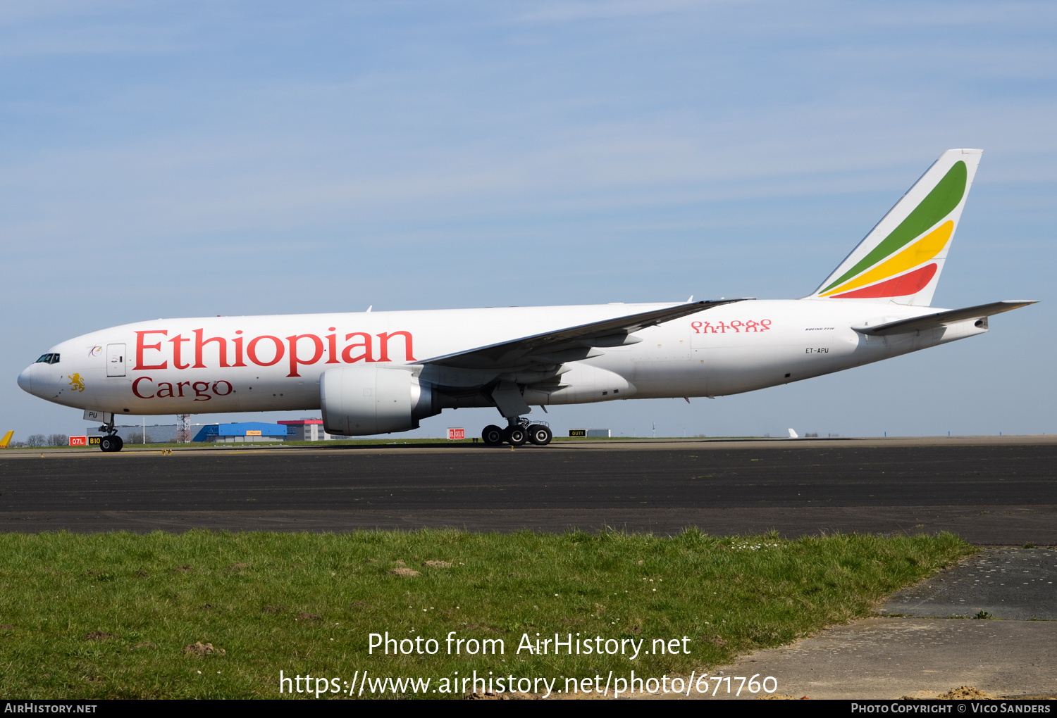 Aircraft Photo of ET-APU | Boeing 777-F6N | Ethiopian Airlines Cargo | AirHistory.net #671760