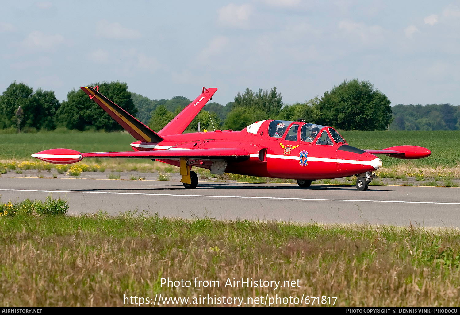 Aircraft Photo of MT-40 | Fouga CM-170R Magister | Belgium - Air Force | AirHistory.net #671817