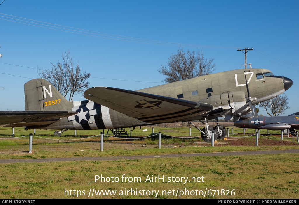 Aircraft Photo of 43-15977 / 315977 | Douglas C-47A Skytrain | USA - Air Force | AirHistory.net #671826