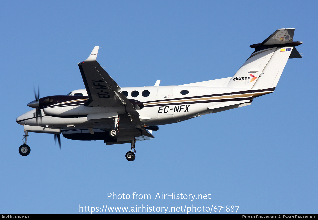 Aircraft Photo of EC-NFX | Hawker Beechcraft B200GT King Air | Eliance | AirHistory.net #671887