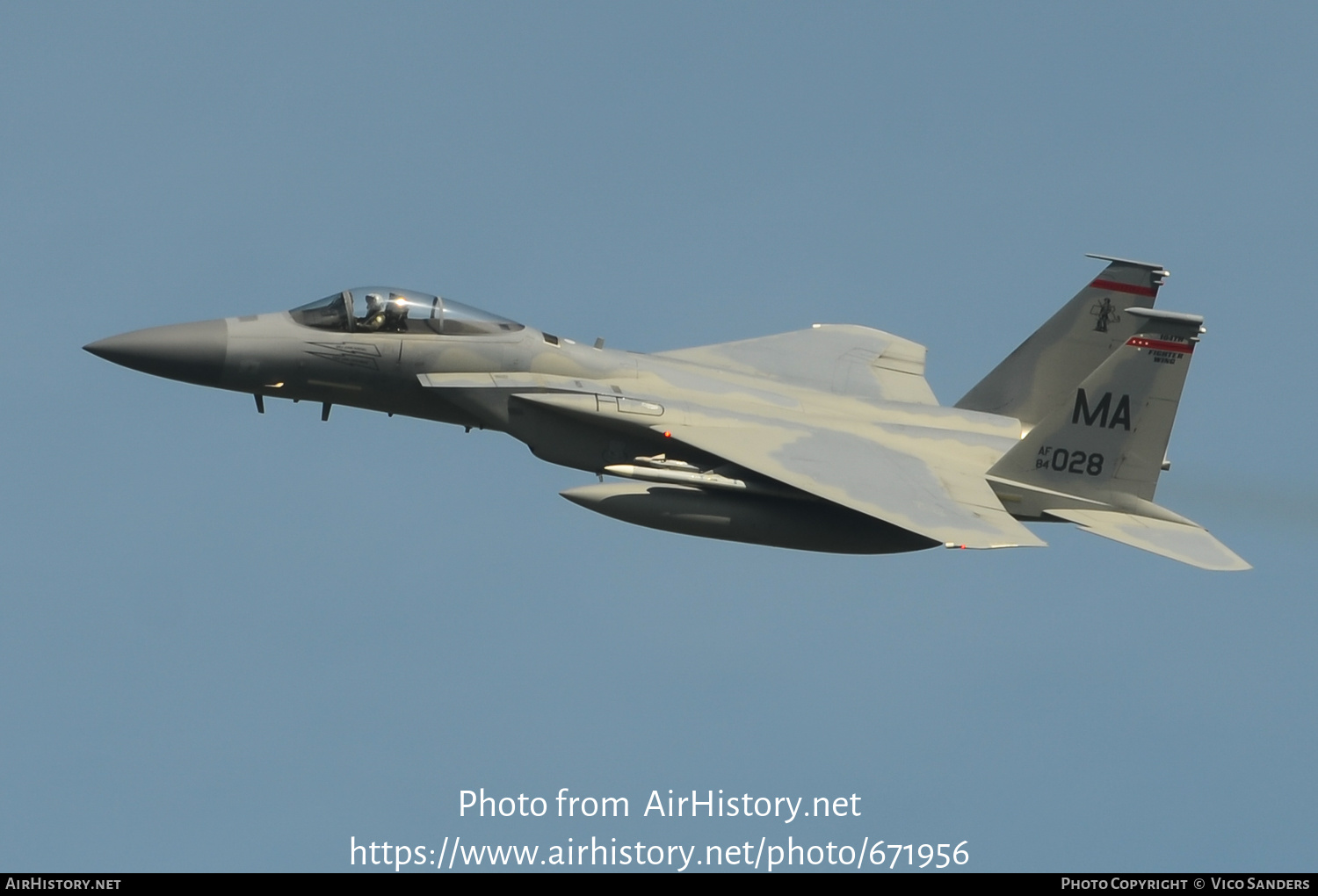 Aircraft Photo of 84-0028 / AF84-028 | McDonnell Douglas F-15C Eagle | USA - Air Force | AirHistory.net #671956