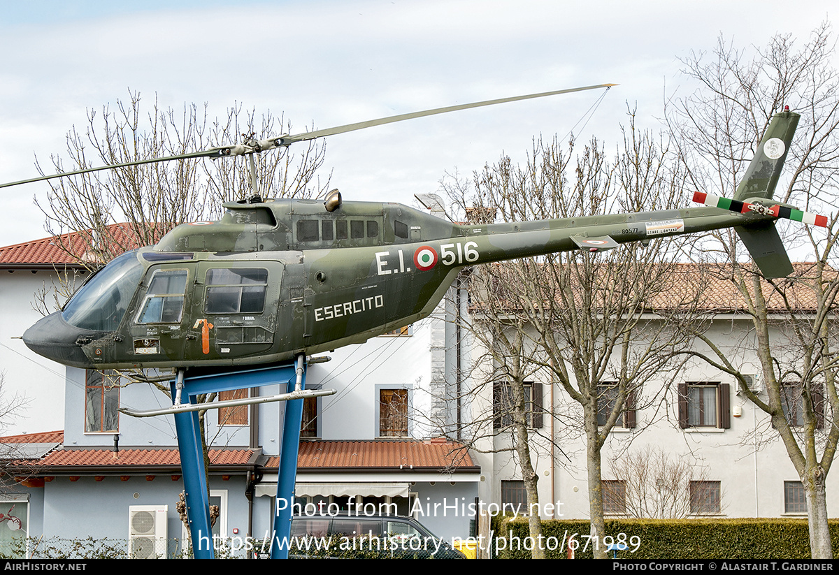 Aircraft Photo of MM80577 | Bell AB-206A-2 JetRanger | Italy - Army | AirHistory.net #671989