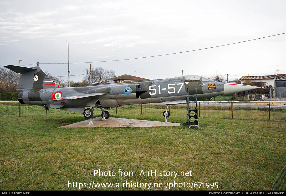 Aircraft Photo of MM6113 | Lockheed F-104G Starfighter | Italy - Air Force | AirHistory.net #671995