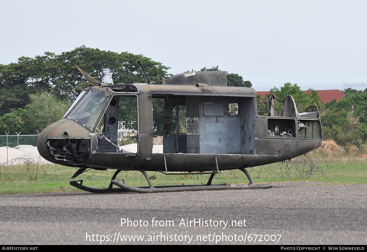 Aircraft Photo of JDF H-21 | Bell UH-1H Iroquois | Jamaica - Air Force | AirHistory.net #672007