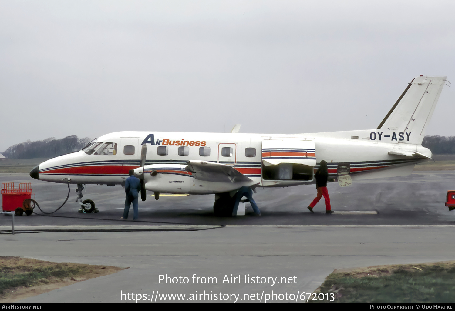 Aircraft Photo of OY-ASY | Embraer EMB-110P1 Bandeirante | Air Business | AirHistory.net #672013