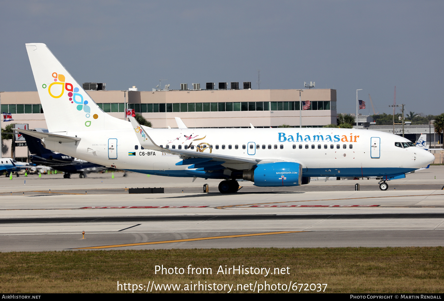 Aircraft Photo of C6-BFA | Boeing 737-7B6 | Bahamasair | AirHistory.net ...