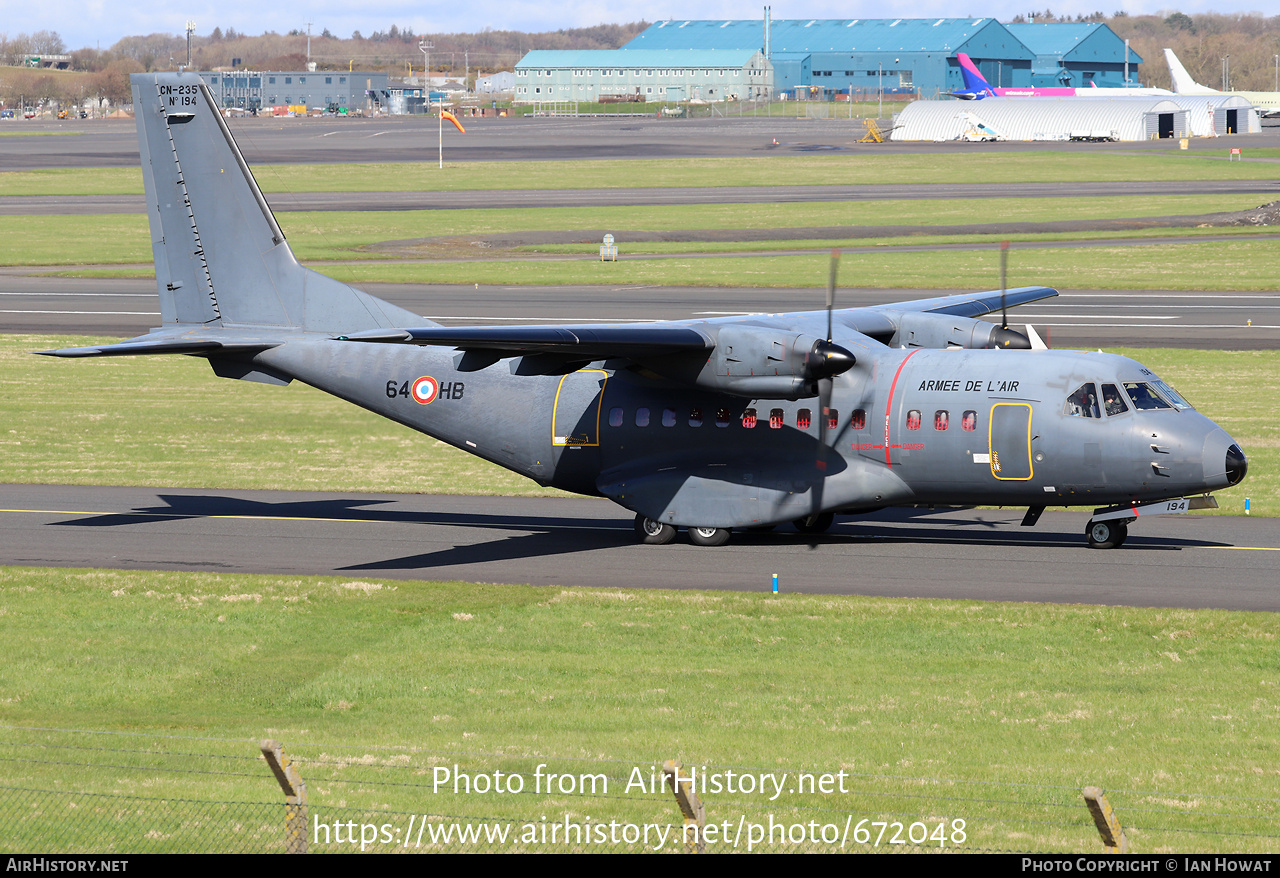 Aircraft Photo of 194 | CASA/IPTN CN235M-300 | France - Air Force | AirHistory.net #672048