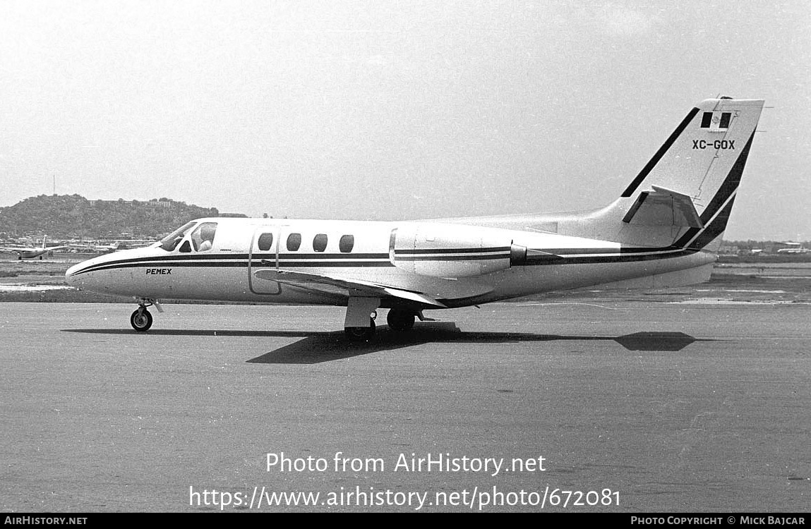 Aircraft Photo of XC-GOX | Cessna 500 Citation | PEMEX | AirHistory.net #672081