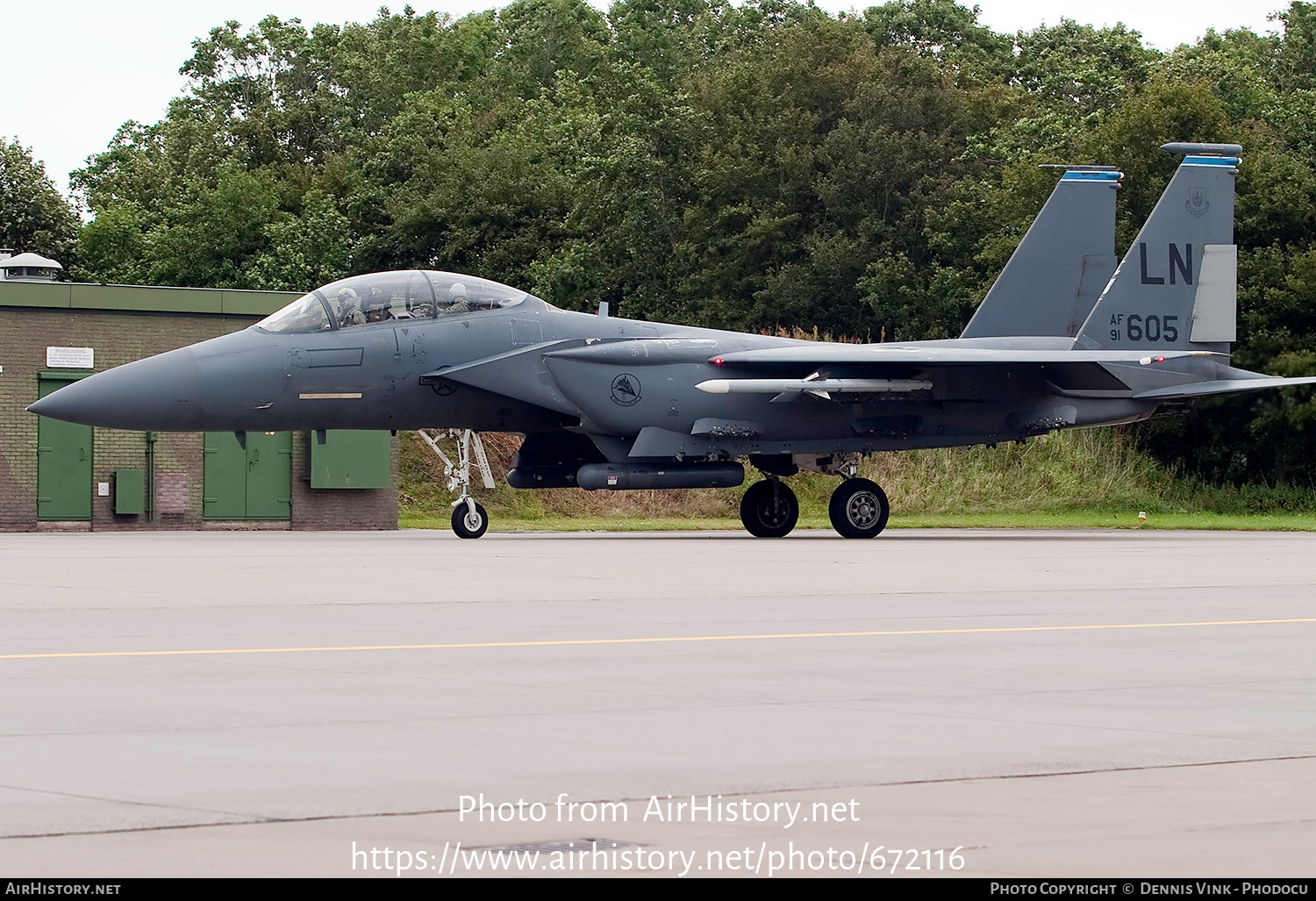 Aircraft Photo of 91-0605 / AF91-605 | McDonnell Douglas F-15E Strike Eagle | USA - Air Force | AirHistory.net #672116