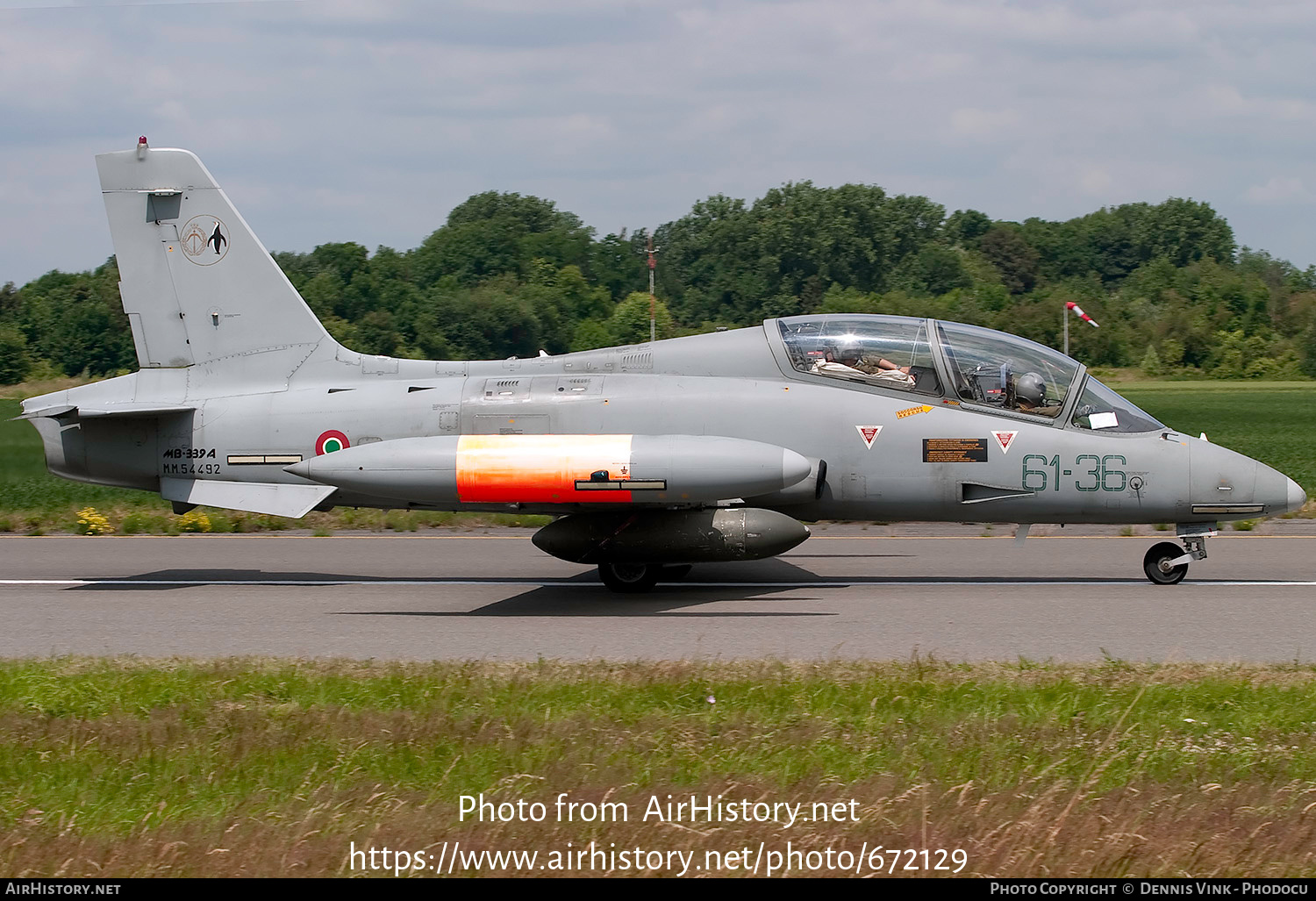 Aircraft Photo of MM54492 | Aermacchi MB-339A | Italy - Air Force | AirHistory.net #672129