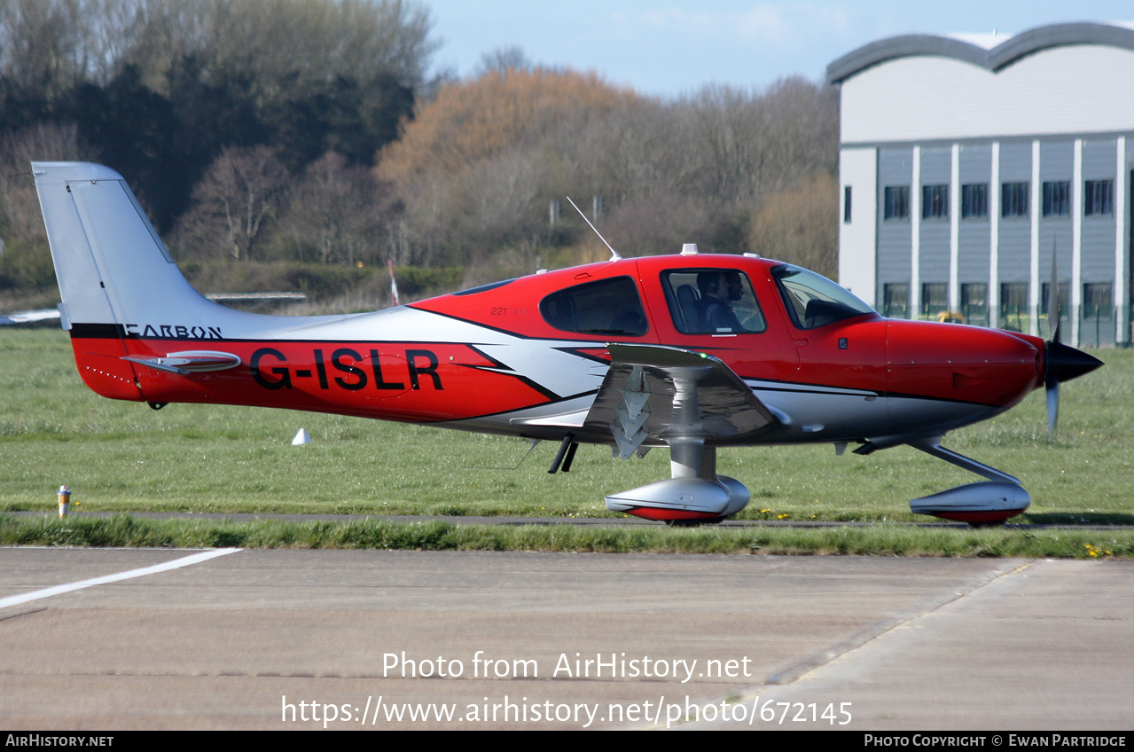 Aircraft Photo of G-ISLR | Cirrus SR-22T G6-GTS Carbon | AirHistory.net #672145