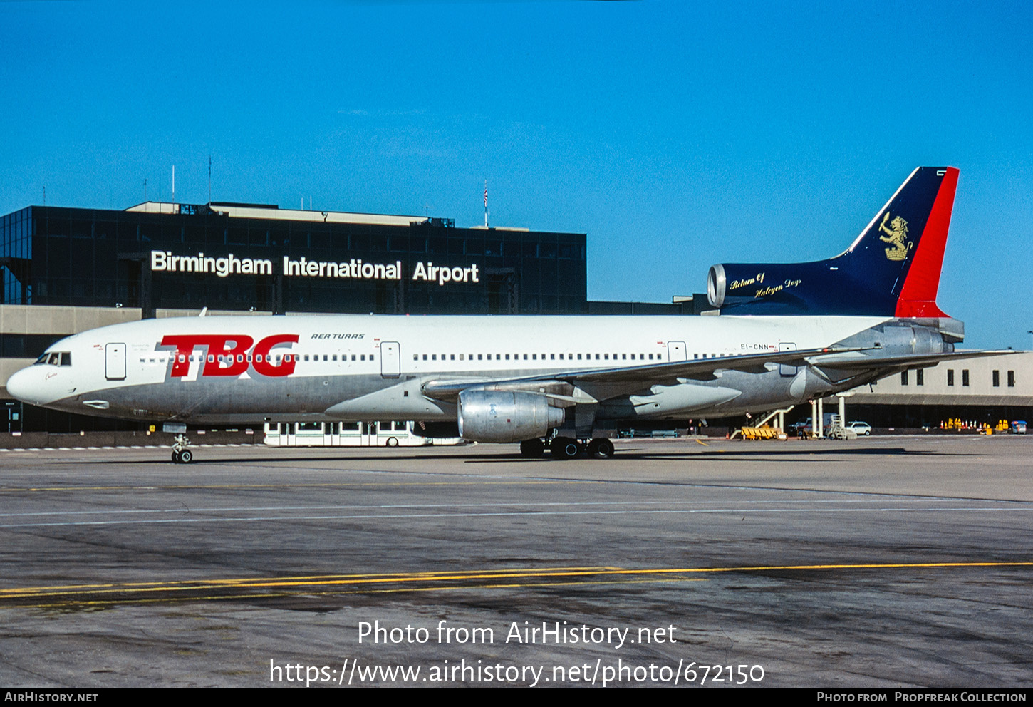 Aircraft Photo of EI-CNN | Lockheed L-1011-385-1 TriStar 1 | TBG - Thorne Brown Group | AirHistory.net #672150