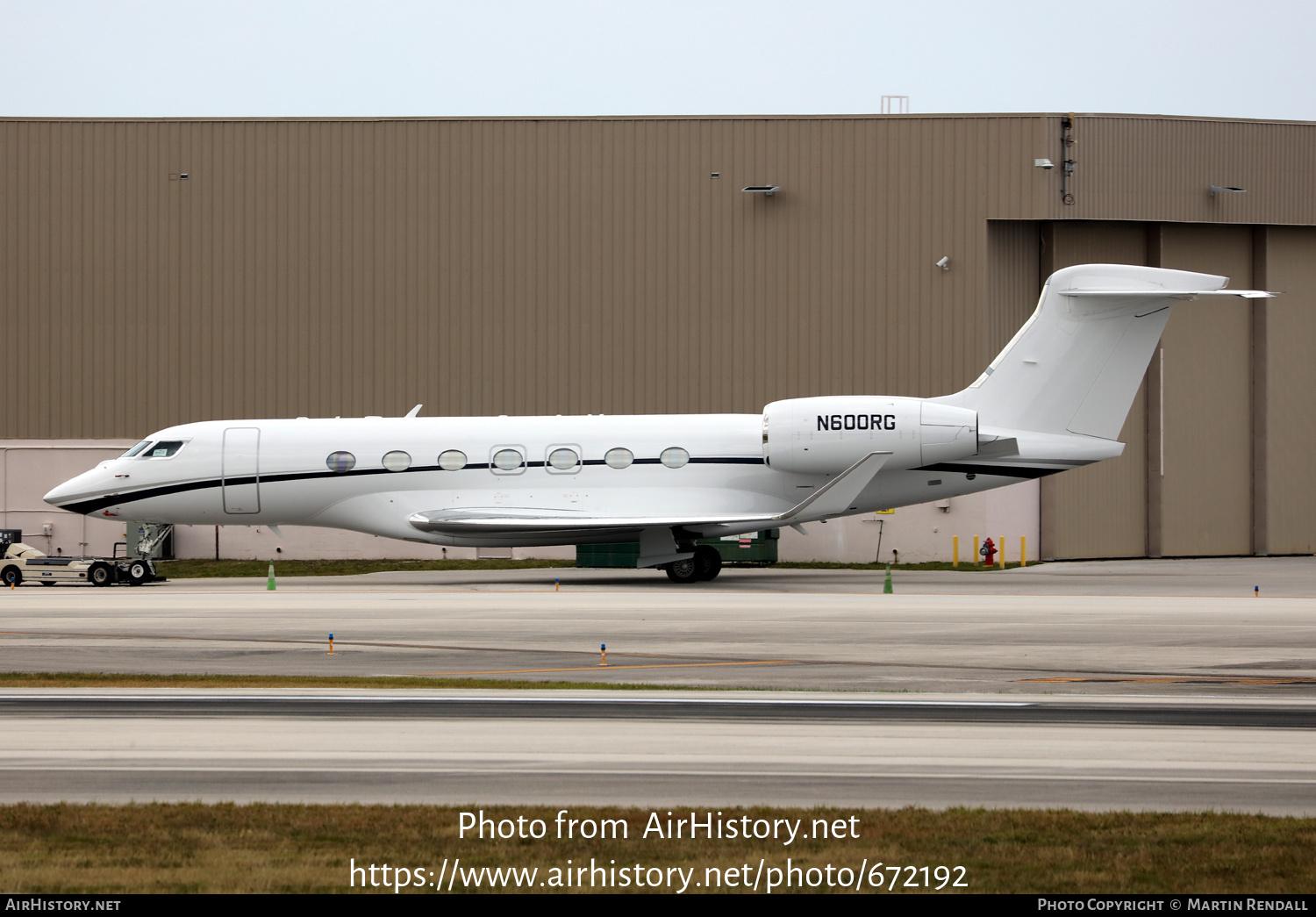 Aircraft Photo Of N600RG | Gulfstream Aerospace G600 (G-VII ...