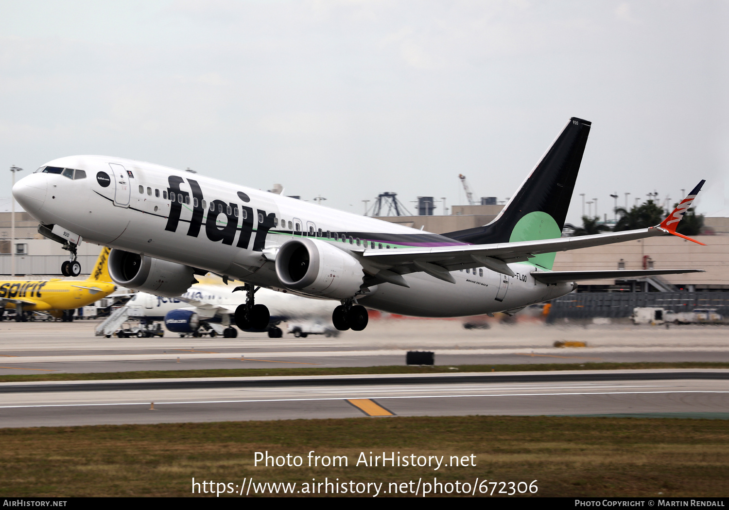 Aircraft Photo of C-FLQO | Boeing 737-8 Max 8 | Flair Airlines | AirHistory.net #672306