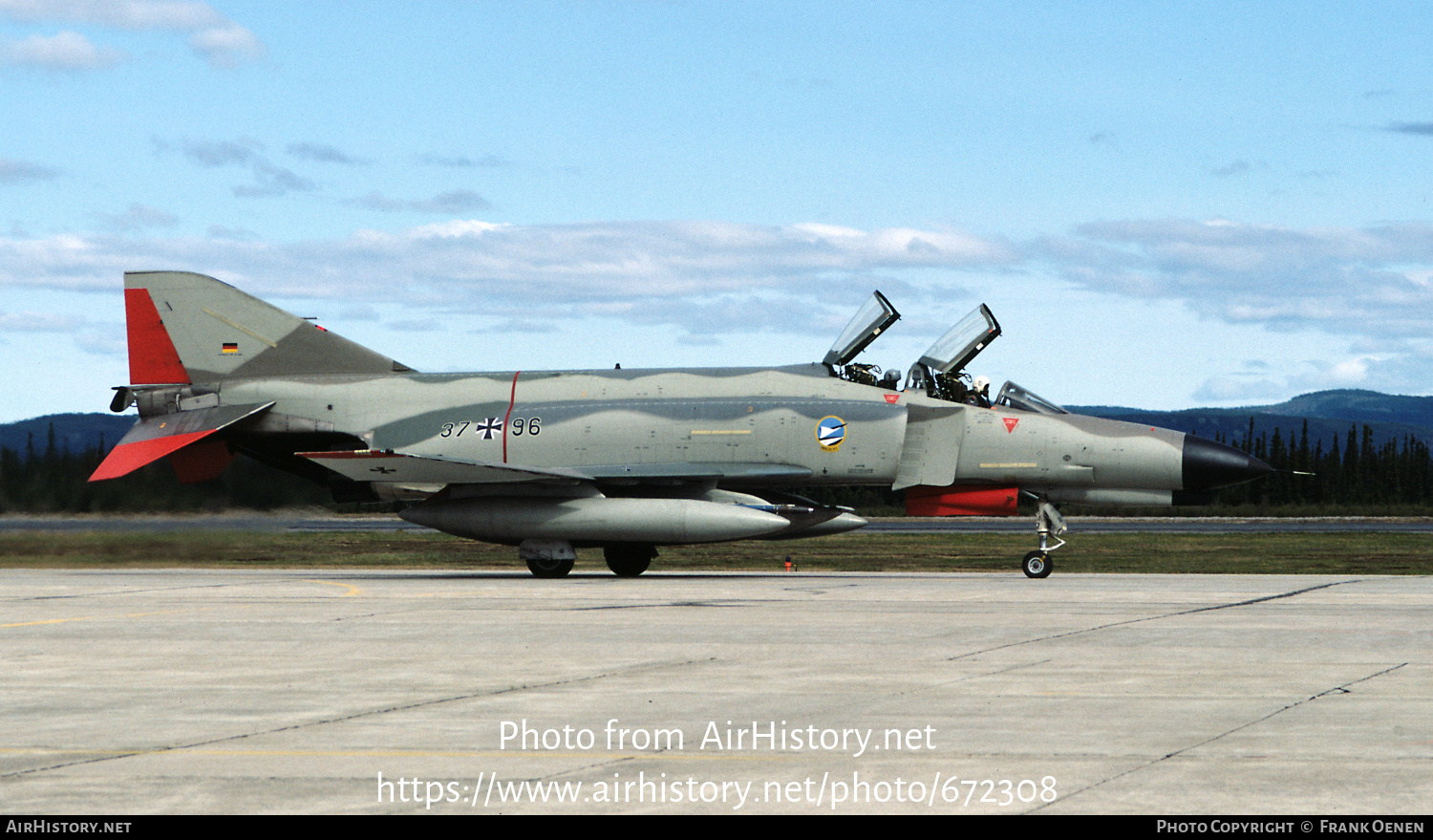 Aircraft Photo of 3796 | McDonnell Douglas F-4F Phantom II | Germany - Air Force | AirHistory.net #672308