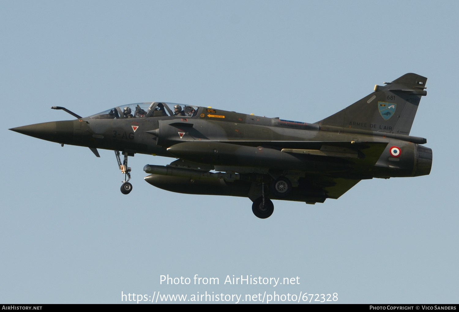 Aircraft Photo of 681 | Dassault Mirage 2000D | France - Air Force | AirHistory.net #672328