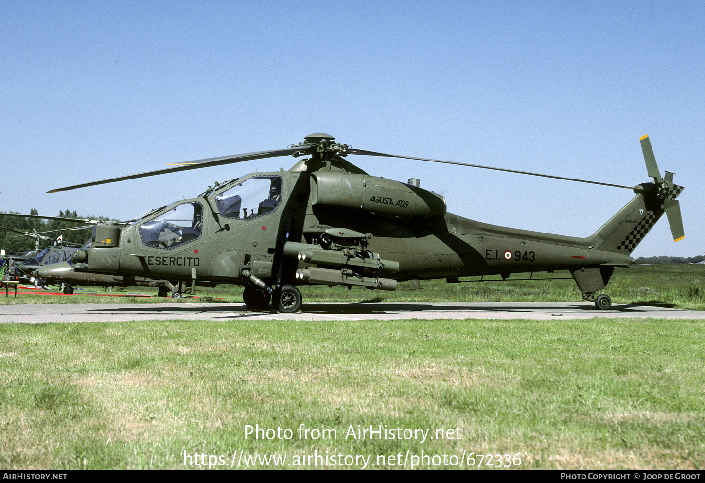 Aircraft Photo of MM81413 | Agusta A-129A Mangusta | Italy - Army | AirHistory.net #672336