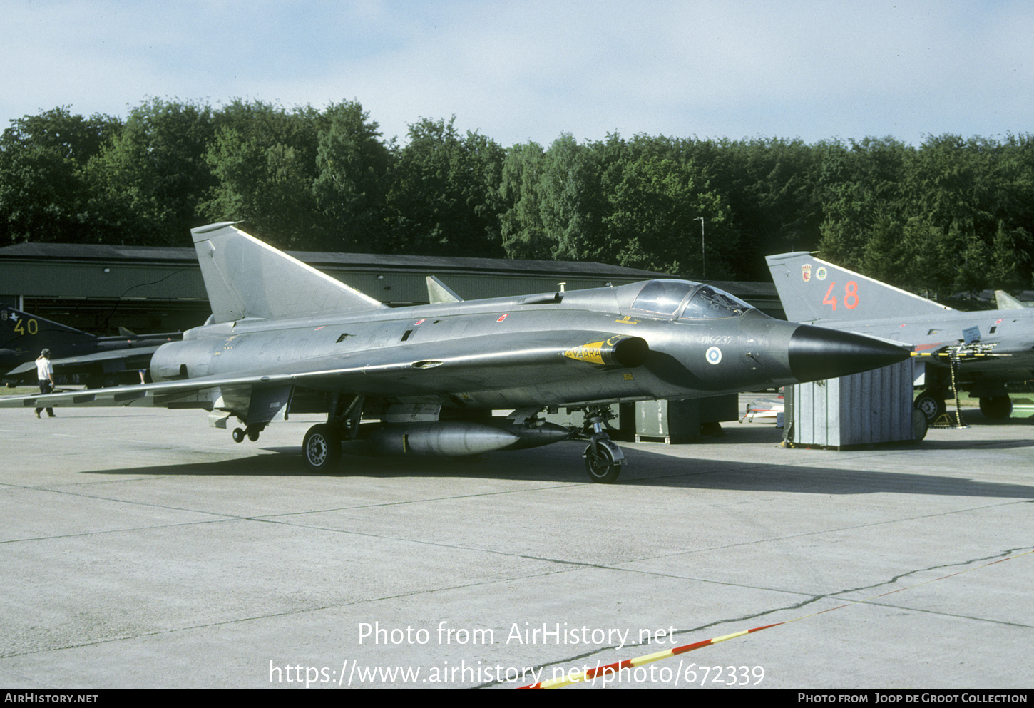 Aircraft Photo of DK-237 | Saab J35FS Draken | Finland - Air Force | AirHistory.net #672339